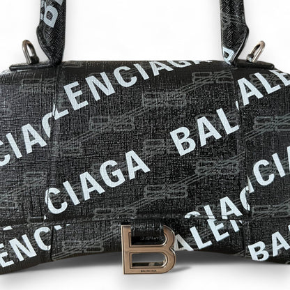 BALENCIAGA - HOURGLASS MONOGRAM S