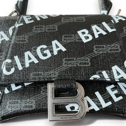 BALENCIAGA - HOURGLASS MONOGRAM S