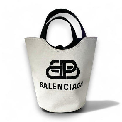 BALENCIAGA - SAC SEAU EN TOILE