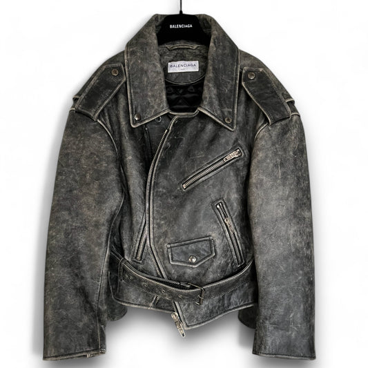 BALENCIAGA - BLOUSON SWING BIKER